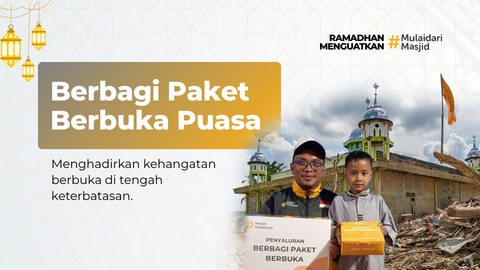 Patungan iftar Untuk Penyintas Bencana dan Pelosok