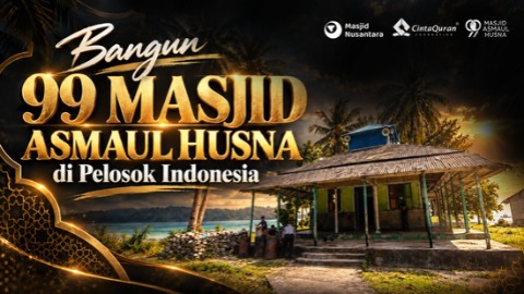 Wujudkan 99 Masjid Pelosok Bersama MN X CQF