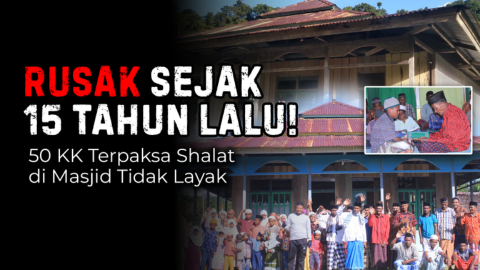 Bantu Perbaiki Masjid Nurul Falah Kokoh Kembali