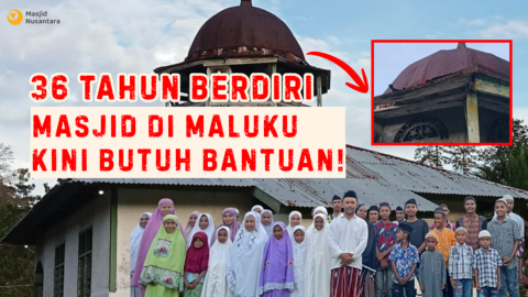 Bangun Masjid Al Huda, Satu-Satunya Tempat Ibadah di Dusun Sesar Tengah