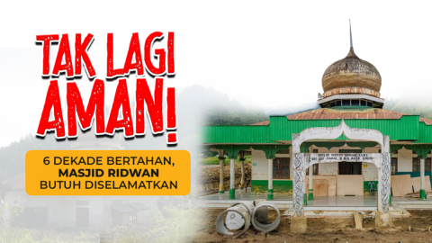 Bantu Selamatkan Masjid Ridwan dari Ancaman Banjir Berkepanjangan