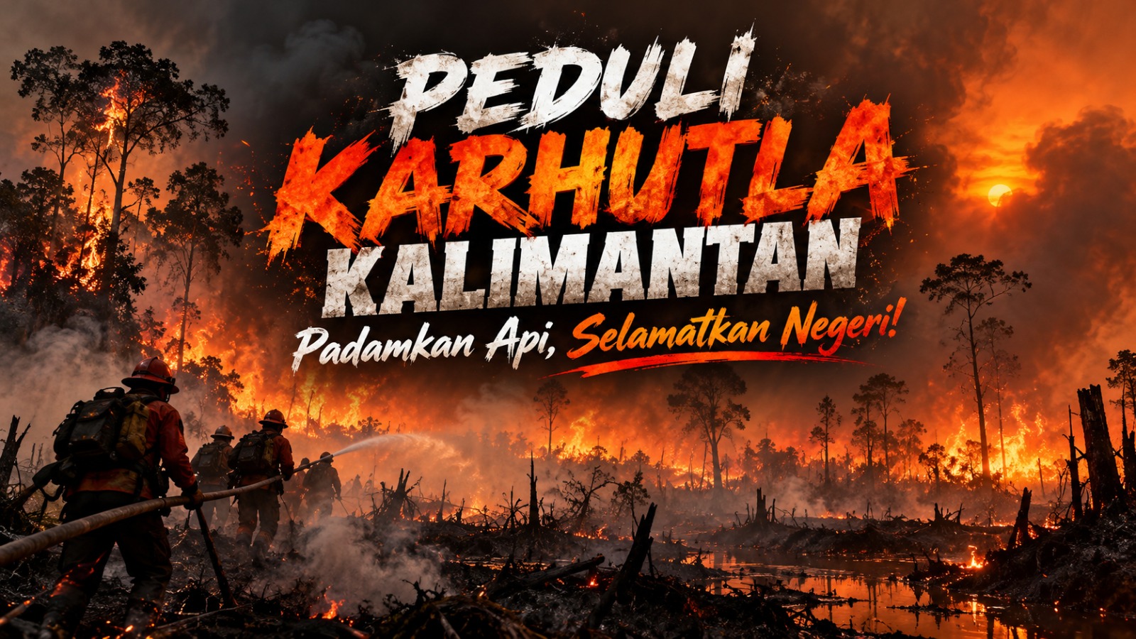 Kirim Bantuan, Peduli Karhutla Kalimantan!